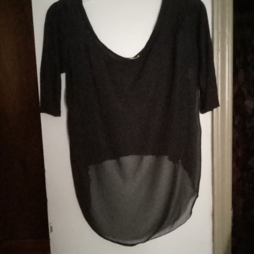 Black Nylon Shirt